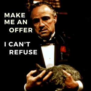 Make me an offer I can't refuse